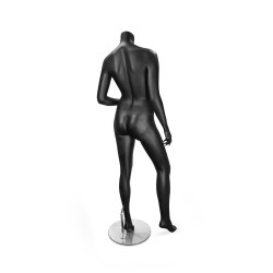 Yonhoo - Equipamiento Comercial | Maniquí Mujer Negro | Ref. MA153212
