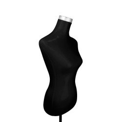 Yonhoo - Equipamiento Comercial | Maniquí Busto Mujer Económico Negro | Ref. 939211