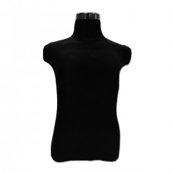 Maniquí Busto Hombre Económico Negro