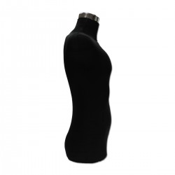 Yonhoo - Equipamiento Comercial | Maniquí Busto Hombre Económico Negro | Ref. 939303