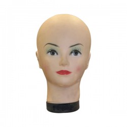 Maniquí Cabeza Mujer Carne