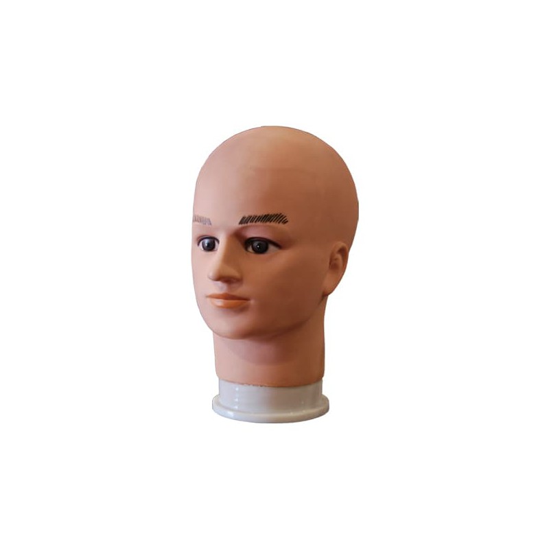 Maniquí Cabeza Hombre Carne