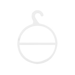 Percha de Plástico Circular 12,5 CM