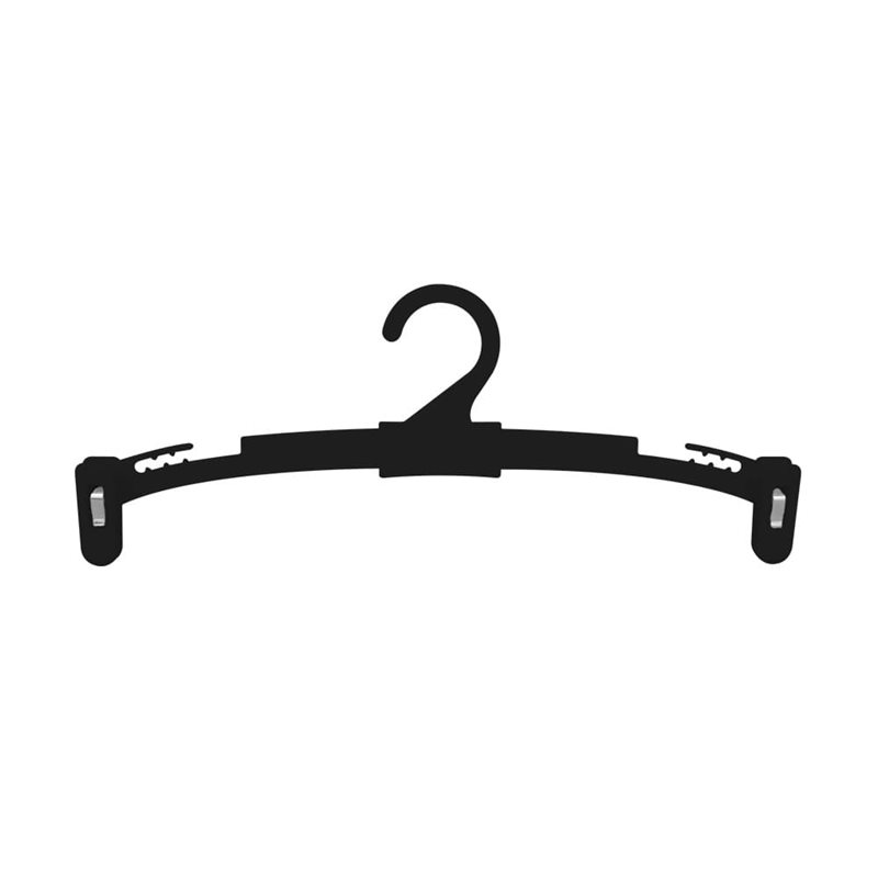 PERCHA DE PLÁSTICO PARA LENCERÍA 27 CM