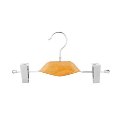 Percha de Madera y Metal con Pinzas 30 CM