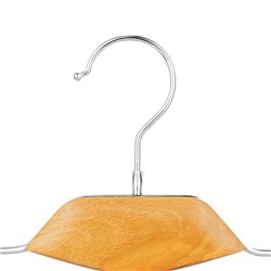 Yonhoo - Equipamiento Comercial | Percha de Madera y Metal con Pinzas 30 CM | Ref. 85102309