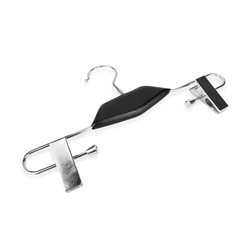 Yonhoo - Equipamiento Comercial | Percha de Metal y Madera con Pinzas 33 CM | Ref. 85104002