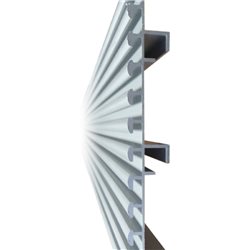 Yonhoo - Equipamiento Comercial | Panel de Aluminio Ranurado | Ref. 5151101