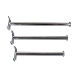 铝合金槽板圆形挂钩 - 25 厘米