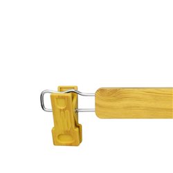 Yonhoo - Equipamiento Comercial | Percha de Plástico con Pinzas 31,5 CM | Ref. 8516182