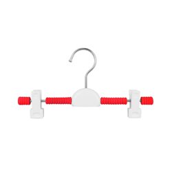 Percha de Plástico y Metal con Pinzas 26 CM