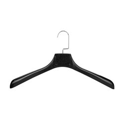 Percha de Plástico 44 CM - Negro