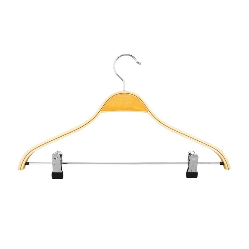 Percha de Madera con Pinzas 42 CM
