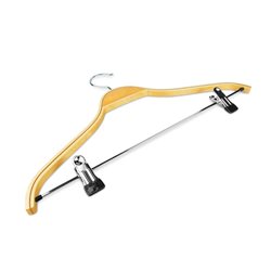 Yonhoo - Equipamiento Comercial | Percha de Madera con Pinzas 42 CM | Ref. 8605