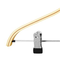 Yonhoo - Equipamiento Comercial | Percha de Madera con Pinzas 42 CM | Ref. 8605