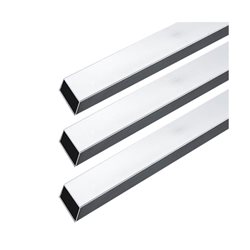Tubo Cromado Rectangular 3 Metros