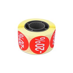 Yonhoo - Equipamiento Comercial | Etiquetas Adhesivas -20% | Ref. PL49502