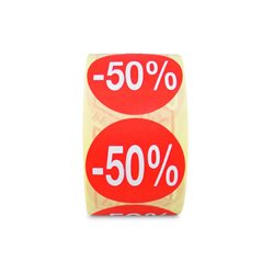 Etiquetas Adhesivas -50%