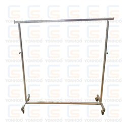 PERCHERO PLEGABLE CROMADO