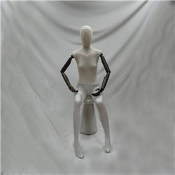 Yonhoo - Equipamiento Comercial | Maniquí Mujer Sentada | Ref. MA154221