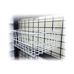 Yonhoo - Equipamiento Comercial | Cesta Blanca para Reja 30 cm | Ref. 8624