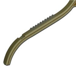 Yonhoo - Equipamiento Comercial | Percha Madera con guia 42cm | Ref. 8608
