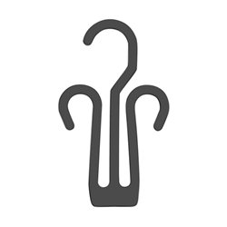 Percha de Plástico para Calzado (20 Ud.)