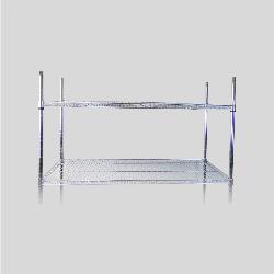 Yonhoo - Equipamiento Comercial | Estantería Tubular Cromada 90 CM | Ref. ETUB-R90