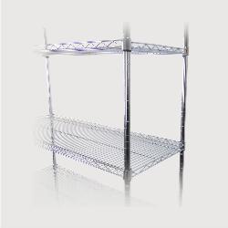 Yonhoo - Equipamiento Comercial | Estantería Tubular Cromada 90 CM | Ref. ETUB-R90