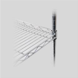 Yonhoo - Equipamiento Comercial | Estantería Tubular Cromada 90 CM | Ref. ETUB-R90