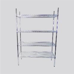 Yonhoo - Equipamiento Comercial | Estantería Tubular Cromada 120 CM | Ref. ETUB-R120