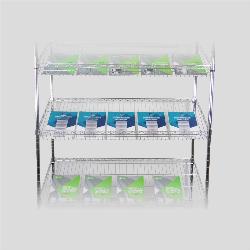 Yonhoo - Equipamiento Comercial | Estantería Tubular Cromada Inclinada 120 CM | Ref. ETUB-I120