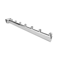 GANCHO GRUESO INCLINADO PARA TUBO - 30 CM (6 BOLAS)
