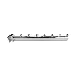 Yonhoo - Equipamiento Comercial | GANCHO GRUESO INCLINADO PARA TUBO - 30 CM (6 BOLAS) | Ref. 202340