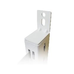 Yonhoo - Equipamiento Comercial | FIJACIÓN PARED PARA COLUMNA BLANCA | Ref. 37010