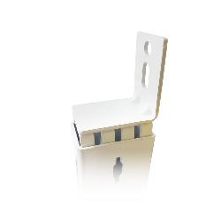 Yonhoo - Equipamiento Comercial | FIJACIÓN PARED PARA COLUMNA BLANCA | Ref. 37010