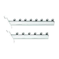 GANCHO GRUESO INCLINADO TABLERO 30 CM (6 BOLAS)