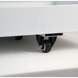 Yonhoo - Equipamiento Comercial | CAJÓN BLANCO CON RUEDAS PARA ESTANTERÍA | Ref. 700090