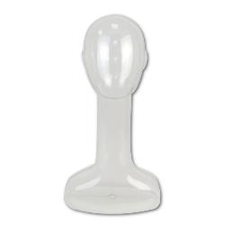 Yonhoo - Equipamiento Comercial | MANIQUÍ CABEZA DE HOMBRE TRANSPARENTE | Ref. MA152023