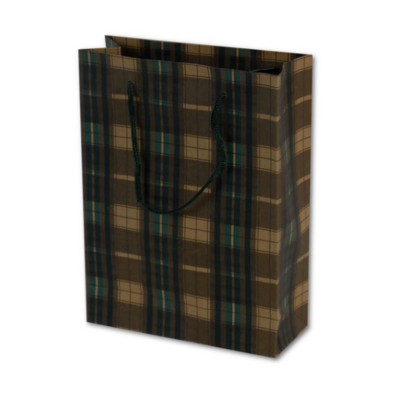 BOLSA PAPEL KRAFT ESTAMPADA 20 X 15 X 5,5 CM