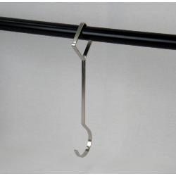 Yonhoo - Equipamiento Comercial | GANCHO PLANO MATE COLGAR 35 CM | Ref. 85016135