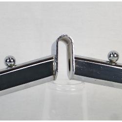 Yonhoo - Equipamiento Comercial | GANCHO DOBLE PARA TUBO 20 CM (10 BOLAS) | Ref. 208120