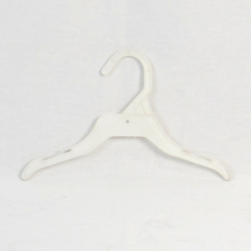 白色塑料衣架 24,5CM