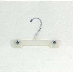 PERCHA DE PLÁSTICO CON PINZAS 20,5 CM