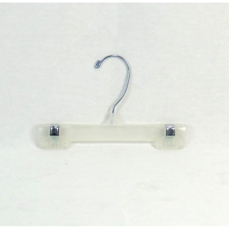 PERCHA DE PLÁSTICO CON PINZAS 20,5 CM