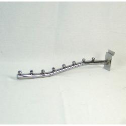 GANCHO GRUESO CON 8 BOLAS PARA TABLERO 40 CM