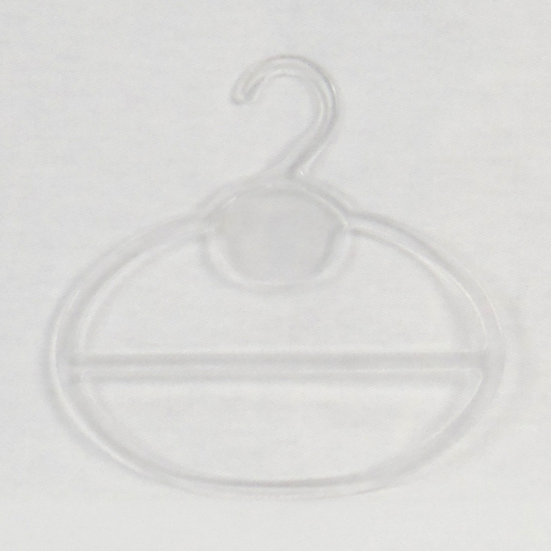 PERCHA DE PLÁSTICO PARA PAÑUELOS 13,5 CM