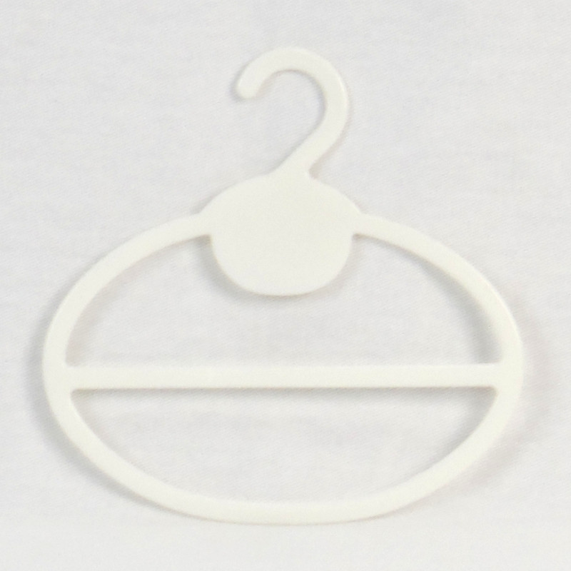 PERCHA DE PLÁSTICO PARA PAÑUELOS 13,5 CM