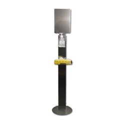 Yonhoo - Equipamiento Comercial | SOPORTE METÁLICO GUANTES + GEL | Ref. 12740219