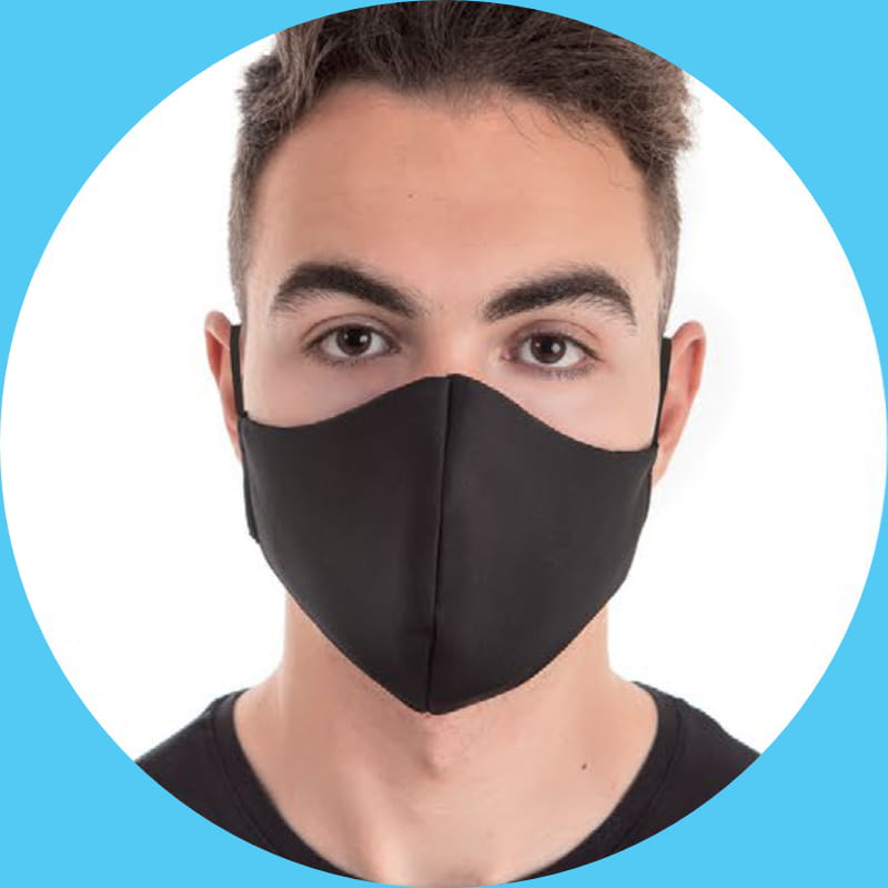 MASCARILLA NEOPRENO NEGRA